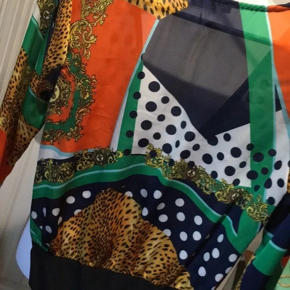 Cefian Multicolored bodysuit Medium - Picture 7 of 10